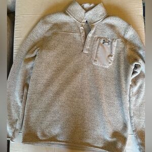 Under Armour Cream Sherpa-Lined Pullover